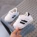 Scarpe da ginnastica bianche alla moda per bambini e bambine, da 0 a 3 anni, primavera, autunno, sportive, per neonati e bambini piccoli_voghion.com