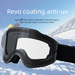 In Stock Color Changing Magnetic Style Day And Night Universal Double Layer Anti-Fog Glasses UV Protection Ski Goggles_voghion.com