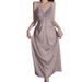 Women's Sexy Lingerie Large Size Pajamas With Chest Pads Ice Silk Long Suspender Skirt Outer Robe Women's Home Pure Desire Suit_voghion.com