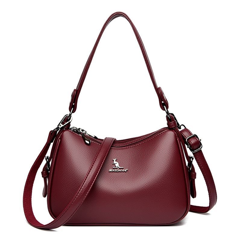 2024 Nouveau design de boulettes diagonale croix simple épaule maman mode simple femme petit sac carré style tendance_voghion.com