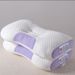 Breathable Knitted Pillow With Neck Support - Non-Sagging Memory Foam Core (Medium Firmness Home & Travel Use)_voghion.com