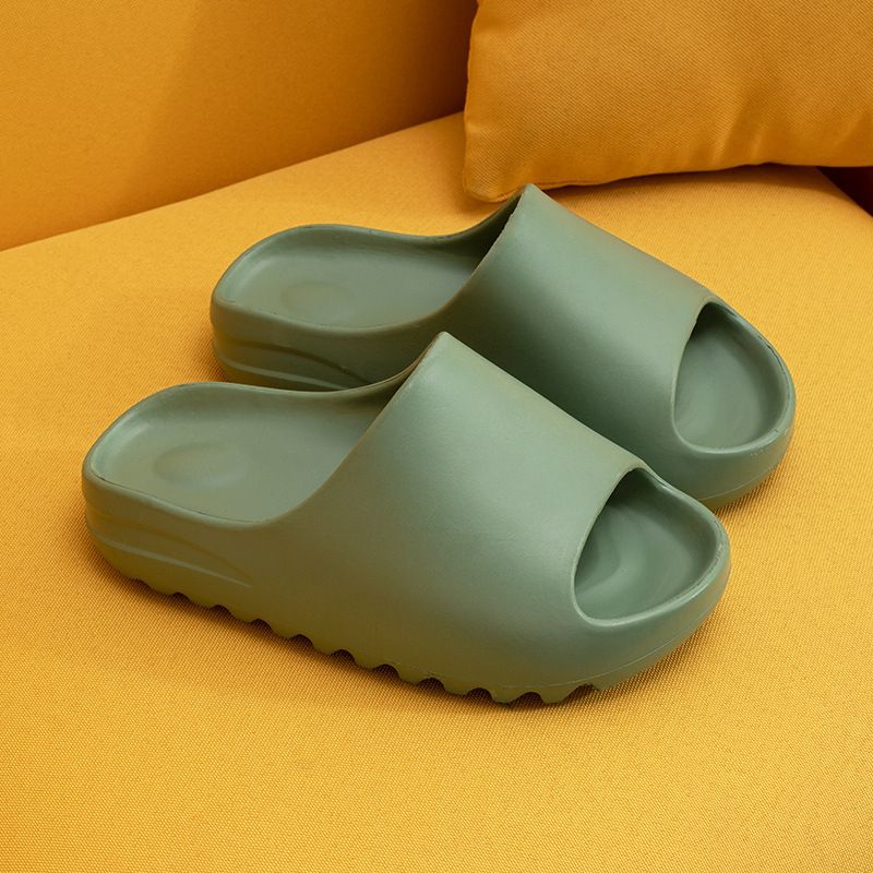 shrimp Skin Solid Color Summer Slippers Flat Shoes Student Flip Flops Slippers Couple Flip Flops Flip Flops_voghion.com