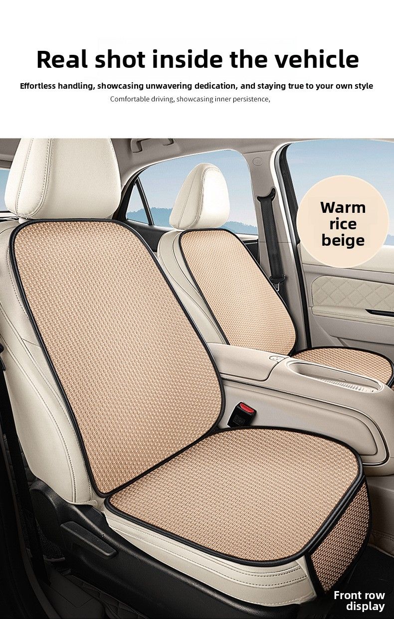 Universal Vier Jahreszeiten Auto Ice Silk Atmungsaktive Sitzbezüge Für Auto Coole Sitze Abdeckung Schutz Auto Zubehör_voghion.com