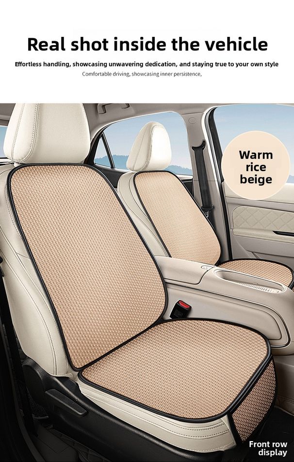 Universal Vier Jahreszeiten Auto Ice Silk Atmungsaktive Sitzbezüge Für Auto Coole Sitze Abdeckung Schutz Auto Zubehör_voghion.com