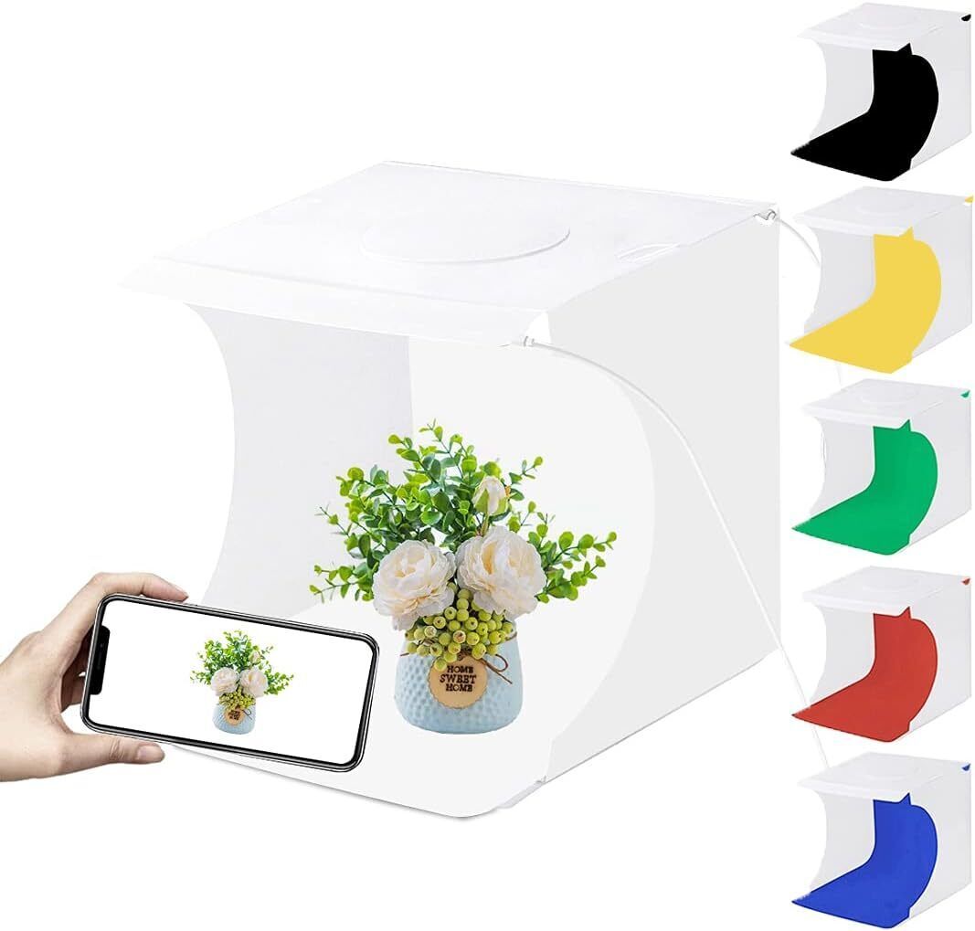 Fotostudio Beleuchtung Box Green Screen Fotografie Hintergrund LED Licht Zimmer Zelt_voghion.com