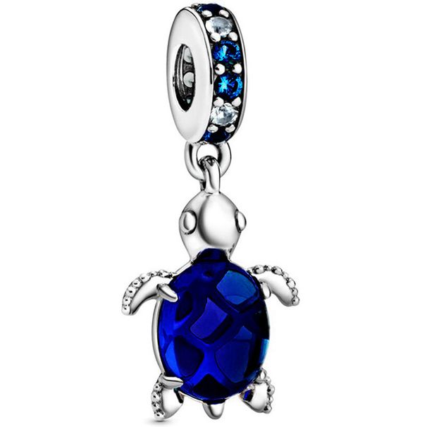 Nueva serie de verano de cuentas de tortuga, cuentas sueltas, pulsera DIY, accesorios de pulsera_voghion.com