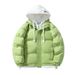 Unisex Japanese Streetwear Hooded Puffer Jacket - Winter Fleece-Lined Coat (Black/Khaki/Blue/Green, M-4XL)_voghion.com