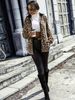 Women's Long Sleeve Fur Coat With Hood, Polyester Spandex Blend, Relaxed Fit, Autumn And Winter Wear, Zipper_voghion.com