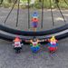 Bicycle Core Set Decoration Hamburger Dice Creative Adapter French American Valve Tire Inflation Hole_voghion.com