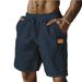 Cotton Linen Shorts For Men In Summer, Thin, Resistant Wrinkle Free Work Pants, Breathable And Sweat Absorbing_voghion.com