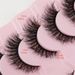 Eyelashes Set Curling Thick Multi Layer Simulation Mink Eyelashes 7 Pairs Of D Curl False Eyelashes_voghion.com