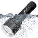 Linterna de buceo P70 de largo alcance para exteriores, potente luz, reflector subacuático de alta potencia transfronteriza_voghion.com