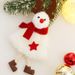 Christmas Decorations Set - Cute Snowman Santa Claus & Angel Dolls Handmade Tree Ornaments For Holiday Home Decor_voghion.com