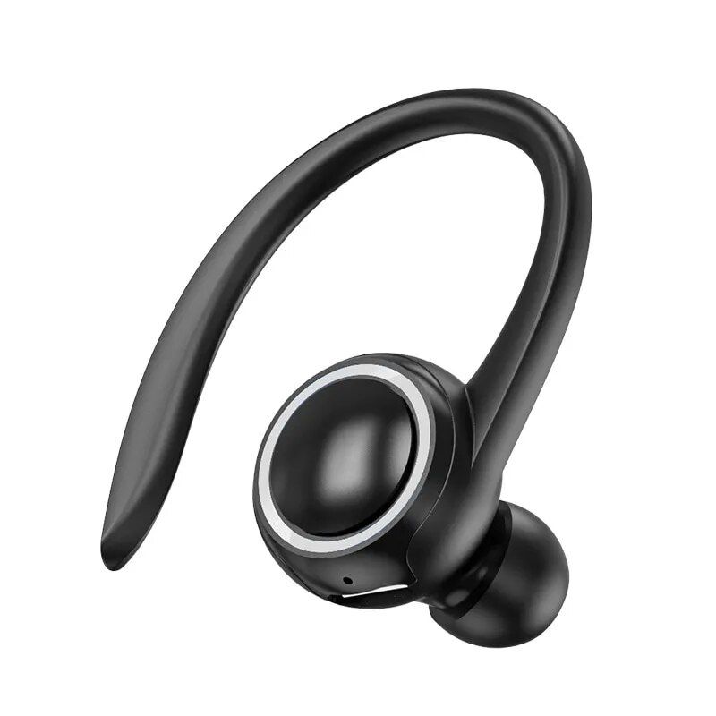 New Private Model Wireless Bluetooth Ear Mounted Sports Business Painless Noise Reduction Stereo Headset_voghion.com