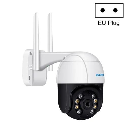 QF518 5MP Smart WiFi IP-Kamera, unterstützt KI-Humanoidenerkennung / automatisches Tracking / Nachtsicht mit zwei Lichtern / Cloud-Speicher / Zwei-Wege-Audio / TF-Karte, Stecker: AU-Stecker (weiß)_voghion.com