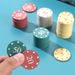 Single Denomination Poker Chips 100PCS ,Assorted Poker Chip Set 100PCS- For All Gaming Scenarios,Casino & Home Use_voghion.com
