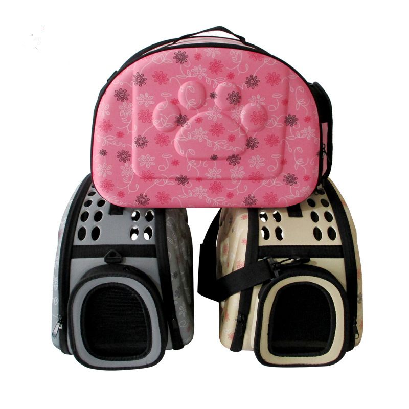 Zaino per animali domestici pieghevole e traspirante in EVA per cani e gatti, portatile, a tracolla, in fabbrica_voghion.com