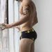 Trendy Men's Comfortable Cotton Ribbed Boxer Briefs Elastic Shaping U Convex Pouch Four-Corner Underwear_voghion.com