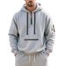 Men's Clothing Hooded Heavyweight Plus Velvet Pullover Men's Sports Casual Jacket Men_voghion.com