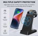 New Charging Station 18W Fast Three In One Wireless Charger Suitable For Phones, Watches, And Headphones_voghion.com
