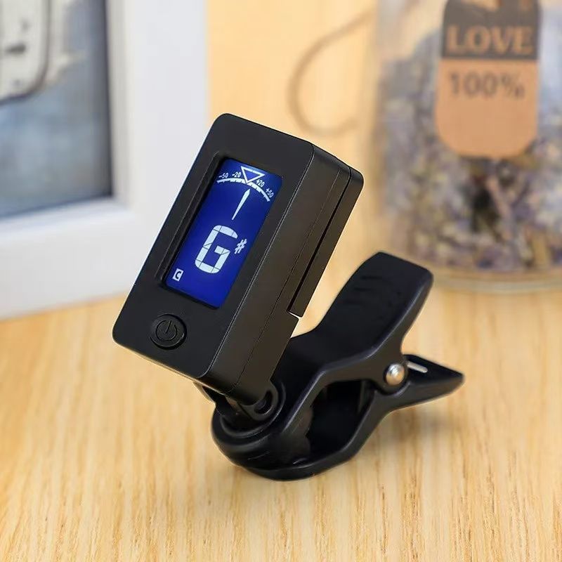 【 2595 Bewertungen 】 Gitarrenclip, Folk-Ukulelen-Tuner, Multifunktionales Zubehör, Gitarrensaiten-Stimmclip_voghion.com