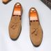 703-2 Loafers Herren Flow Su Lefu Große Casual One Step Lederschuhe_voghion.com