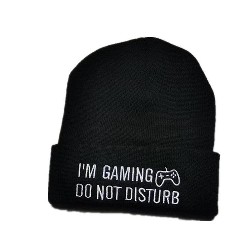 Nuovo cappello lavorato a maglia ricamato, cappello di lana cappello invernale da uomo e da donna_voghion.com