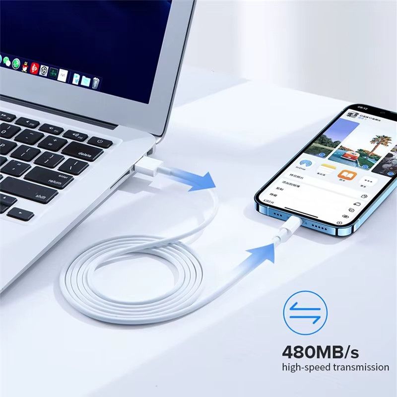 Câble de chargement USB d'origine pour iPhone, charge rapide et synchronisation de données_voghion.com