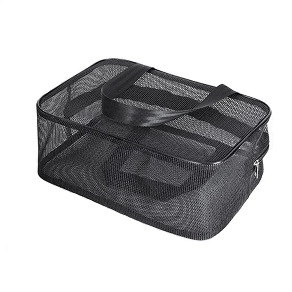 Creative Travel Storage Bag With Full Mesh Cosmetic Handheld Toilet 250321l_voghion.com