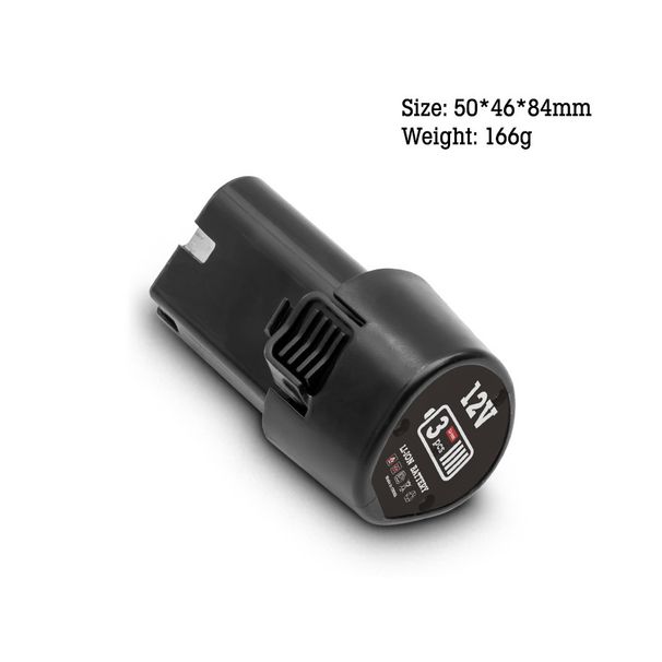 Lucidatrice a batteria da 12 V – Lucidatrice e ceratrice per auto a velocità regolabile per dettagli, lucidatura e levigatura (leggera, ricaricabile, luce LED)_voghion.com