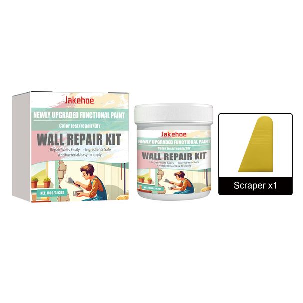Wall Repair Kit, Home Wall Stains, Graffiti, Mildew, Renovation, Maintenance, Crack Repair Paste_voghion.com