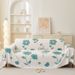 Botanical Print Cotton-Polyester Sofa Cover – Universal Fit Slipcover For Sectional Couches (180×130cm To 180×460cm, Minimalist Style)_voghion.com