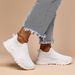 Plus Size Women's Breathable Sock Sneakers Slip-On Lazy Shoes_voghion.com
