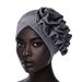 Elastic Pleated Lace Headscarf Hat – Fungus Lace Hair Care Cap, Adjustable & Breathable_voghion.com