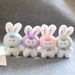 Keychain Adorable Plush Bunny Cute Rabbit Bag Charm Soft Animal Stuffed Doll_voghion.com