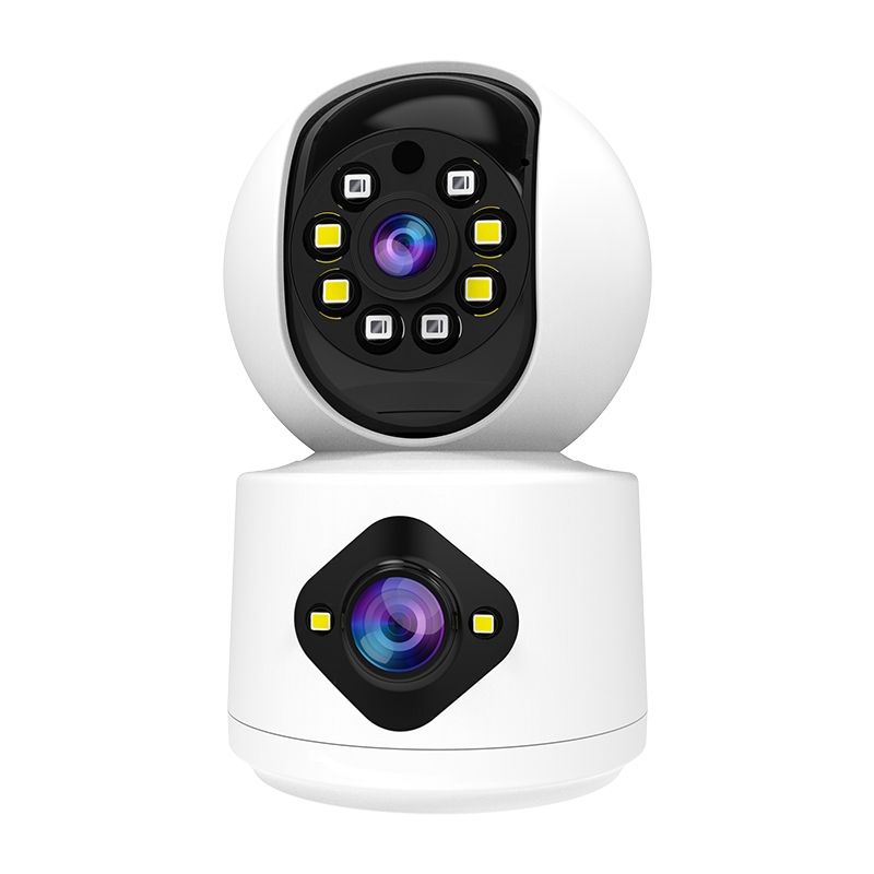 Y6204 4MP tālummaiņas HD iekštelpu ūdensizturīga viedā WiFi kamera, specifikācija: ES spraudnis (balts)_voghion.com