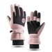 Skihandschuhe Herren und Damen Fleece warme wasserdichte rutschfeste Outdoor-Radfahr-Ski-Touchscreen-verdickte Handschuhe_voghion.com