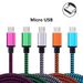 Micro 1/2/3 méteres USB telefonkábel Android töltőkábel Kabel Micro USB töltőkábel Xiaomi Hongmi 5 Plus-hoz_voghion.com