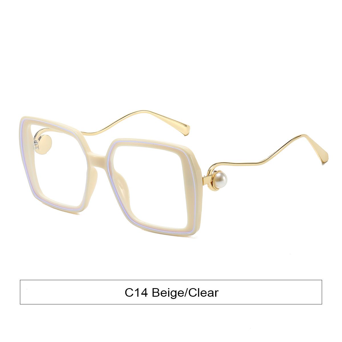 Herren-Sonnenbrille, modisch, quadratisch, mit großem Rahmen, Damen-Sonnenbrille für den Außenbereich, UV-Schutz, UV-Schutz_voghion.com