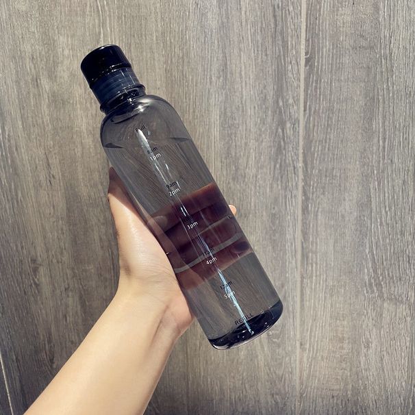 Tazza da tè in stile coreano, semplice, portatile, anti-caduta, in plastica, di alta qualità, per studenti, donne e uomini, sport all'aria aperta_voghion.com