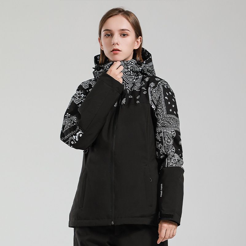 001 2022 Nuovo Inverno Donna Giacca da Sci Antivento Impermeabile Resistente all'Usura Imbottita Calda Giacca da Snowboard Neve Cappotto_voghion.com