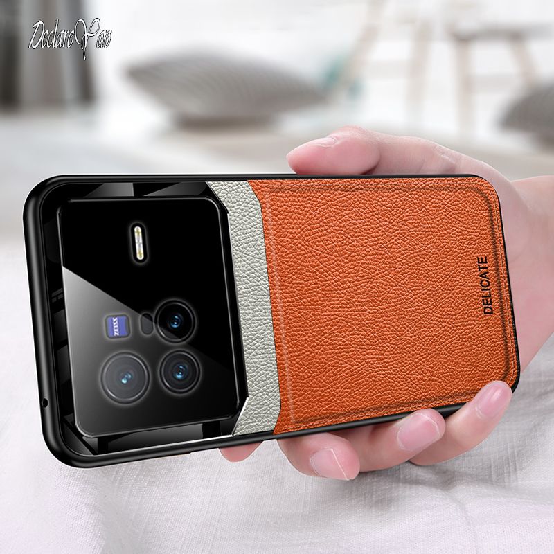 X60 Pro étui DECLAREYAO Coque souple en Silicone Ultra mince pour VIVO X80 X70 X50 Pro Plus X30 X27 X23 X21 étui en cuir dur A_voghion.com