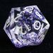9 polyedrische Würfel D und D Sets Nocturne Violet für Dungeons Dragons RPG_voghion.com
