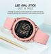 Comfortable Silicone Woman Watch Waterproof LCD Display Clock Ladies Fashion Sport Electronic Wristwatches Reloj Mujer_voghion.com
