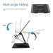 Stand Desk Stable Holder With Heavy And Thickened Metal Base For Large Tablet Device, Adjustable At Multiple Angles_voghion.com