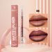 SHCOETY 12-Color Double-Head Dual-Tone Wooden Lip Liner - Matte Long-Lasting Easy-Application Non-Stick Cup Lip Contour Pencil_voghion.com