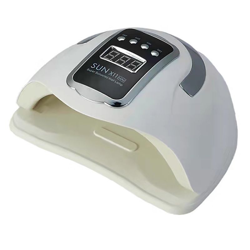 X11MAX didelės erdvės lempa 220W greitas LED intelektualus indukcinis džiovinimas UV nagų fototerapijos aparatas_voghion.com