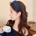 Fascia per capelli a tesa larga e corona alta per donna, fascia per capelli soffice che snellisce il viso, cravatta da indossare tutti i giorni, clip, copricuciture, elastico per capelli_voghion.com