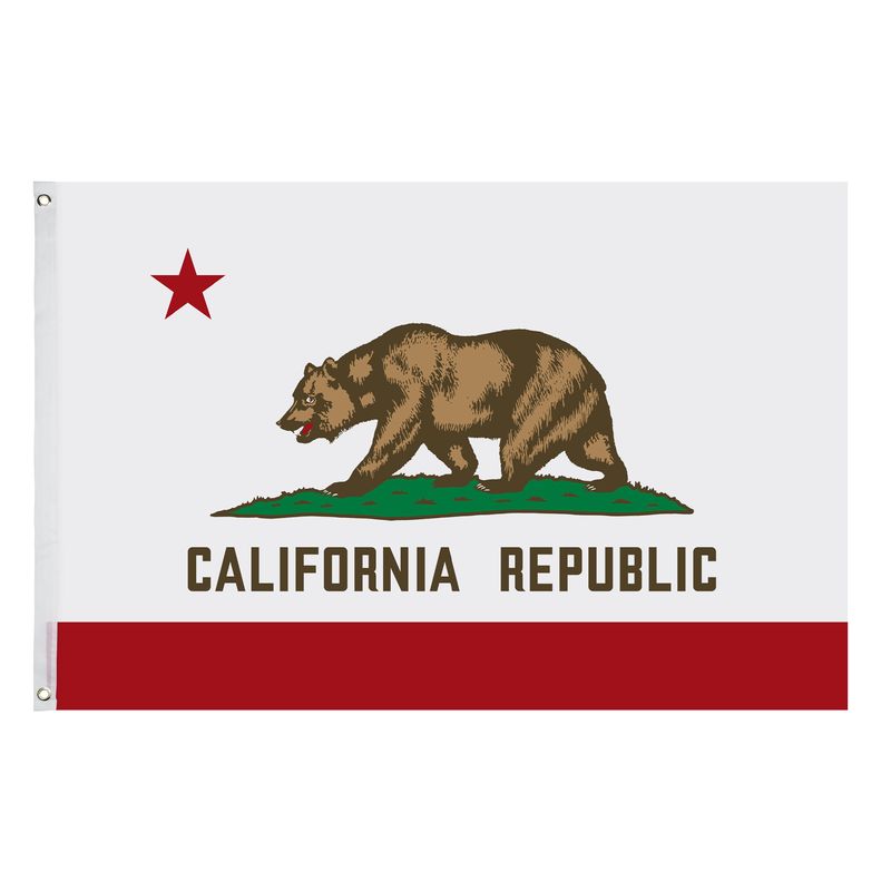 3X5FT CA State Flag3X5FT CA State Flag_voghion.com
