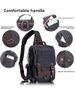 Men's Breast Business Shoulder Messenger Multifunctional School Bag Large Capacity Canvas Retro Computer Backpack_voghion.com